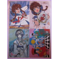 CLAMP SET 4 Shitajiki Gadget Anime Tokyo Babylon Gate 7 Angelic Layer